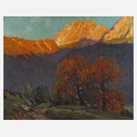 Walter Kuphal, Herbstliche Gebirgslandschaft111