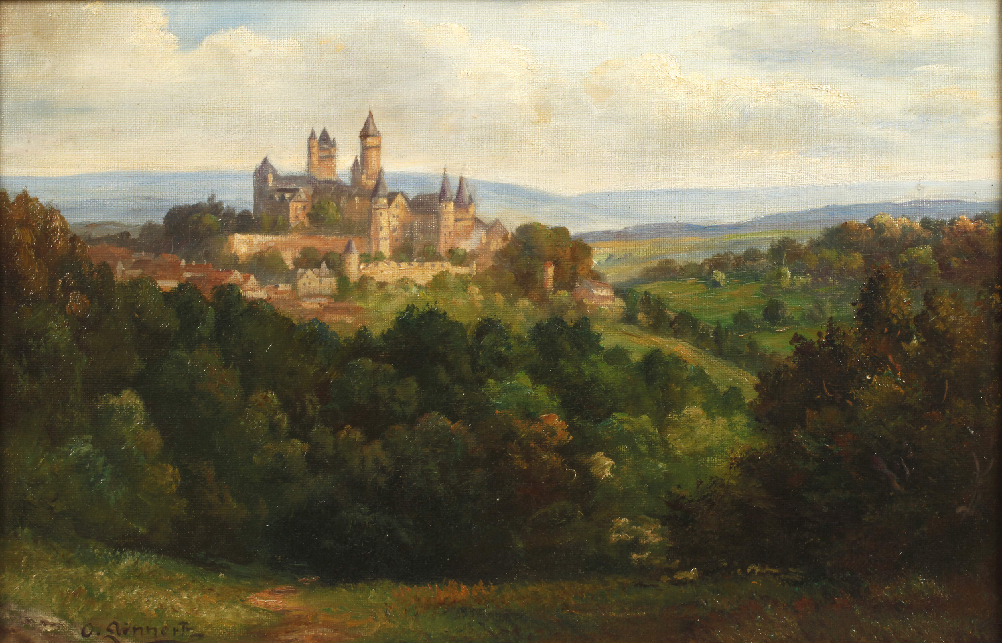 Otto Linnertz, Ansicht Braunfels