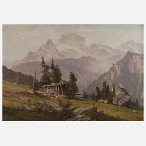 Ernst Carl Walter Retzlaff, Alpenlandschaft