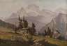 Ernst Carl Walter Retzlaff, Alpenlandschaft