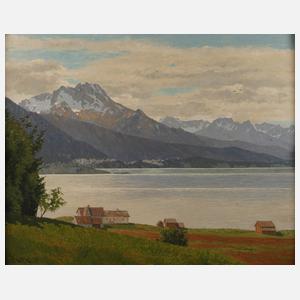 W. Ritz, See in den Alpen