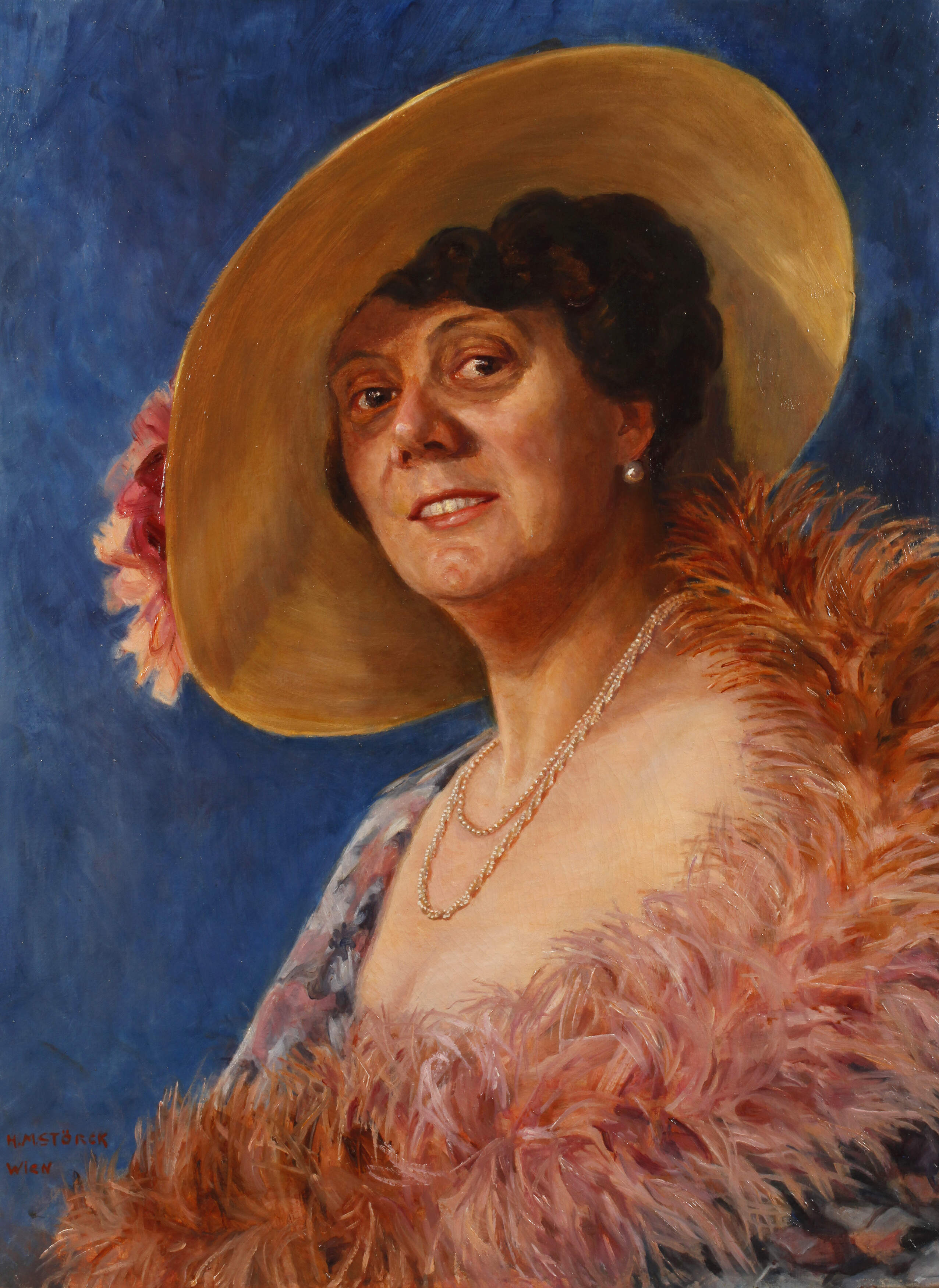 Hedwig Marcella Störck, Art déco-Damenportrait