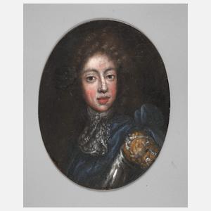 Barockes Miniaturportrait