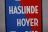 Emailleschild Haslinde Hoyer Bier