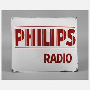 Emailleschild Philips