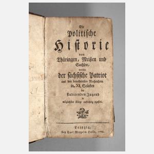 Die politische Historie 1770-1773