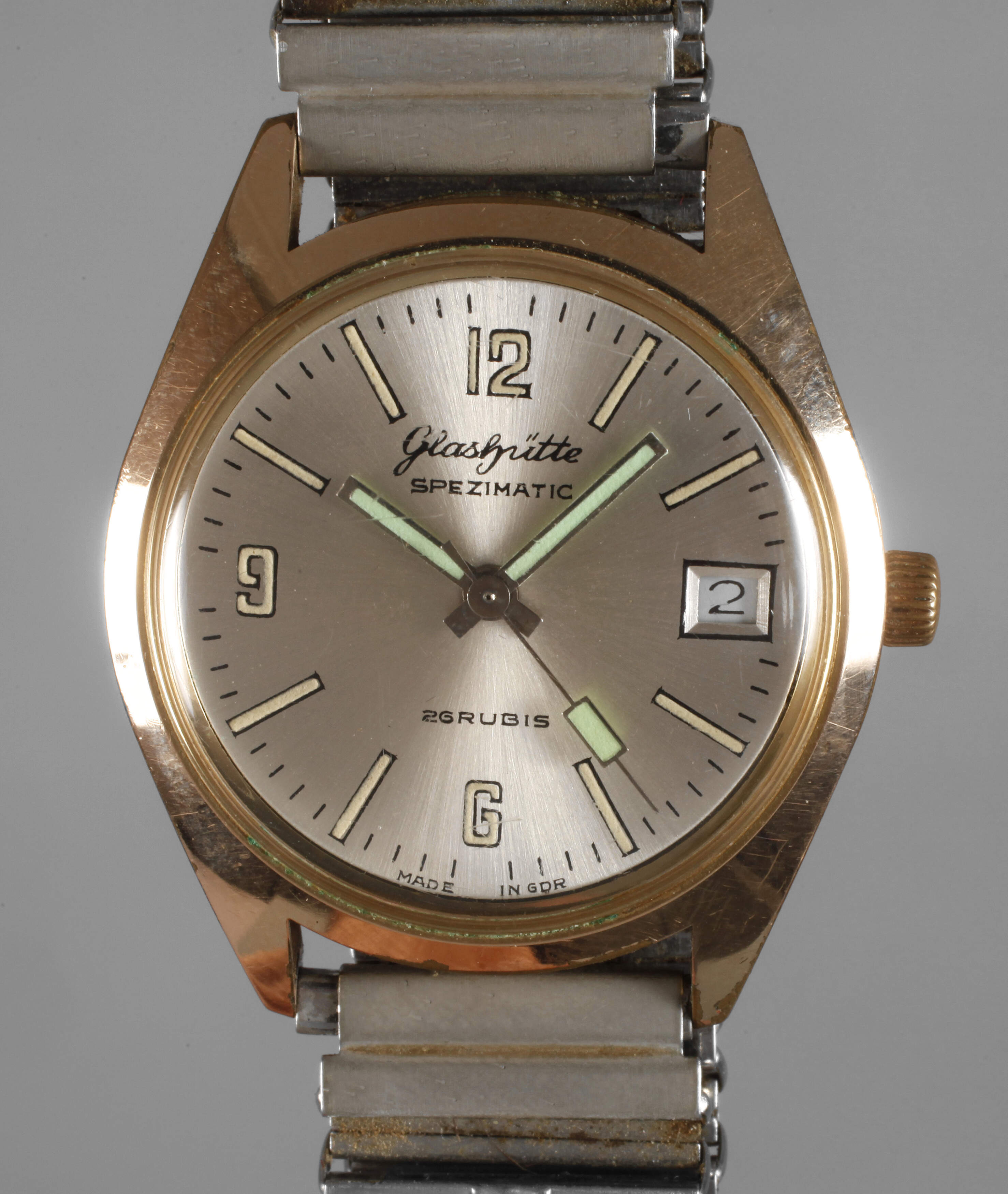 Herrenuhr Glashütte Spezimatic