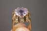 Goldring mit Amethyst