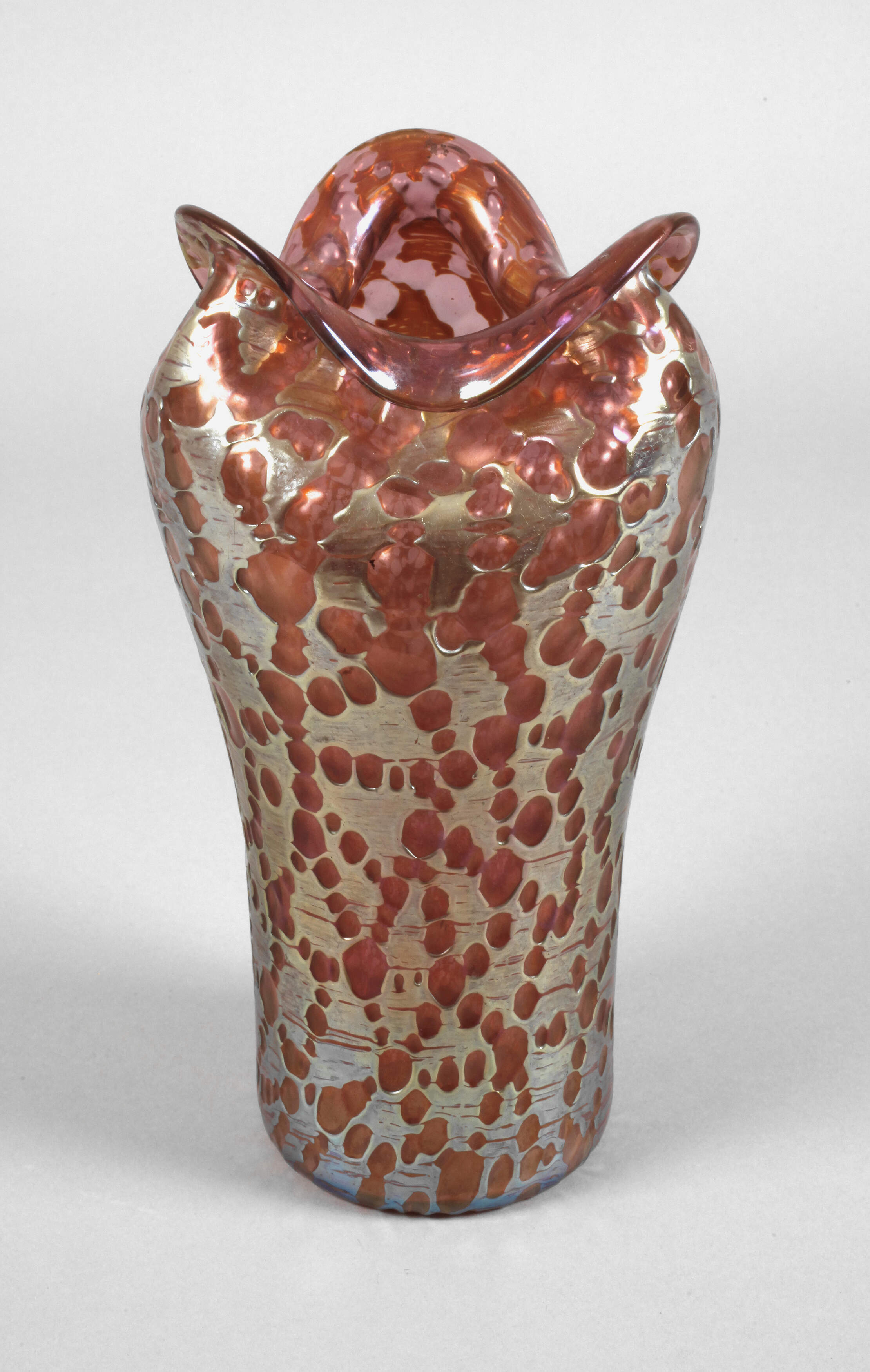 Loetz Wwe. Vase " Pink Orbulin"