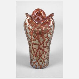 Loetz Wwe. Vase " Pink Orbulin"