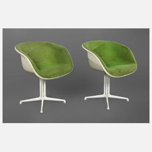 Paar Sessel Charles & Ray Eames "Lafonda"