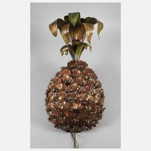 Große Ananas-Wandlampe