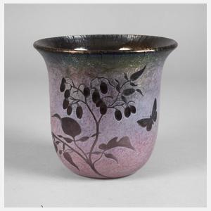 Schmid Studio Vase mit Schmetterling