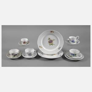 Meissen Konvolut "Blume 1"