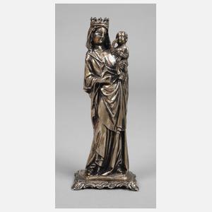 Silber Madonna mit dem Kinde