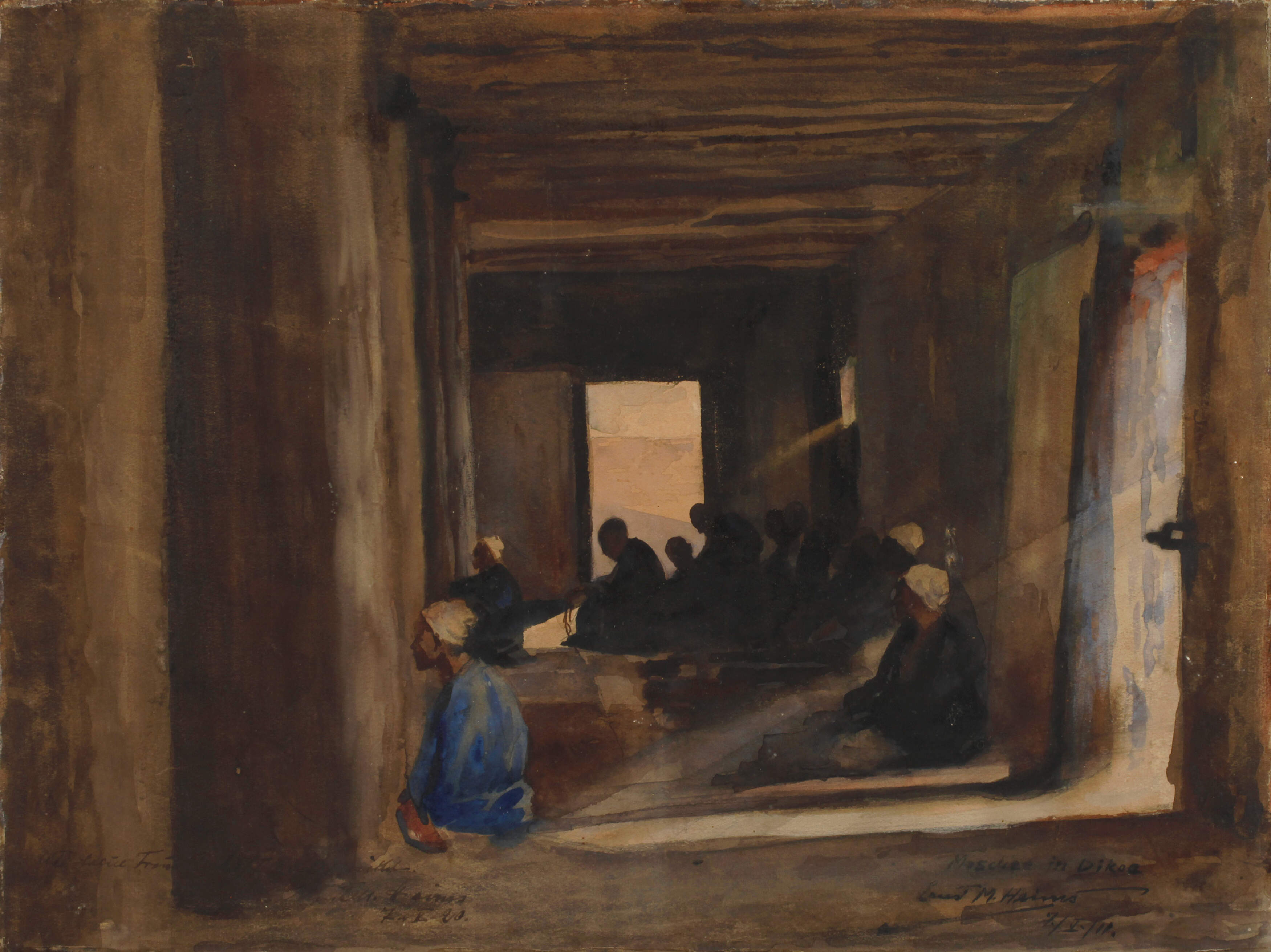 Ernst M. Heims, "Moschee in Dikoa"