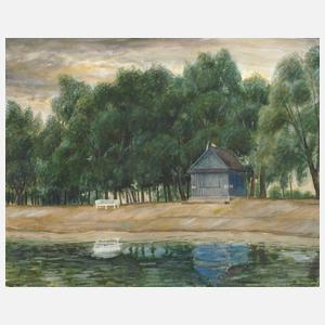 Karl Otto Hy, "Strand in Bad Schierstein"