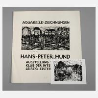 Hans-Peter Hund, zwei Holzschnitte111