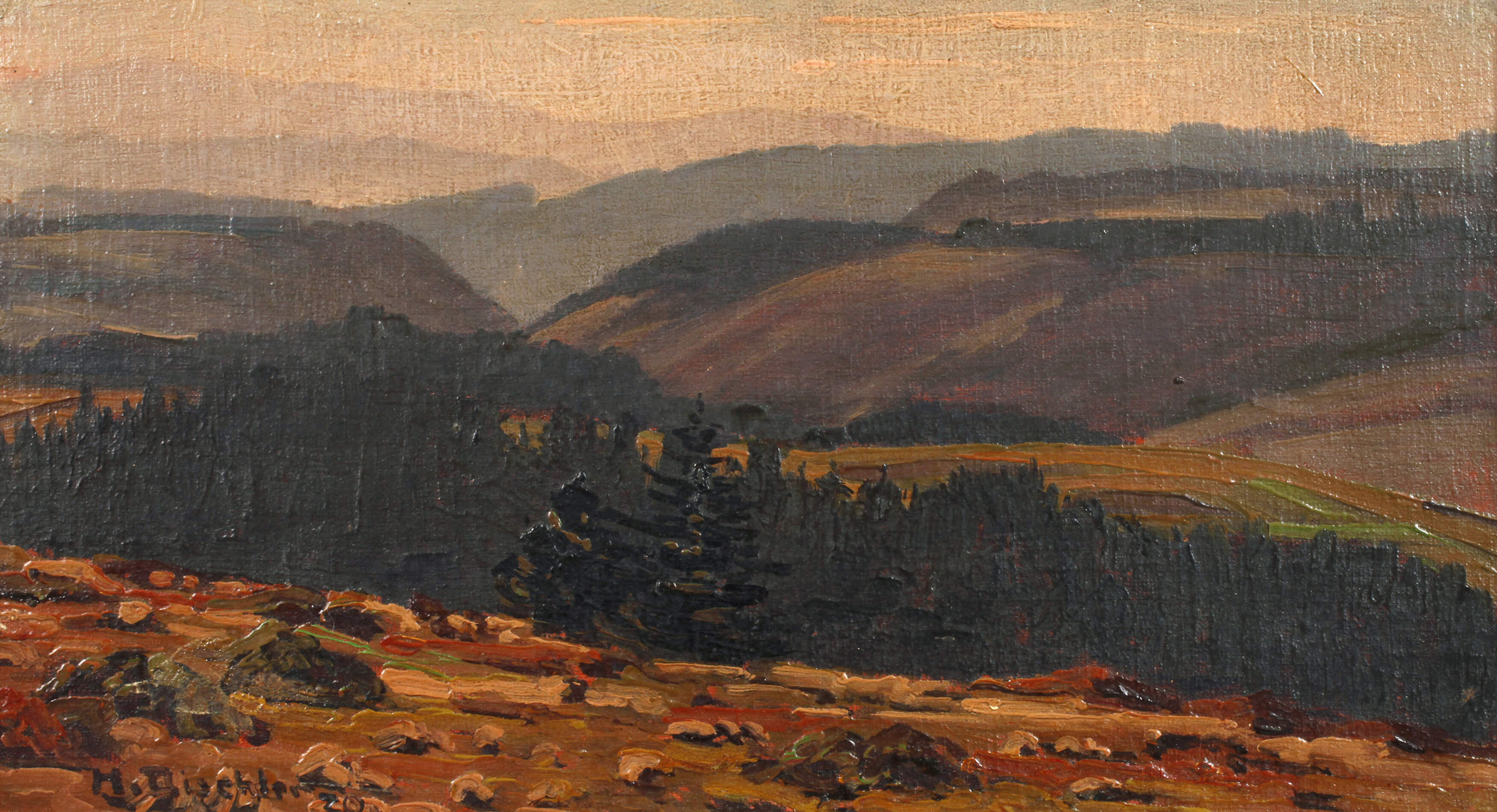 Hermann Dischler, Schwarzwald-Landschaft