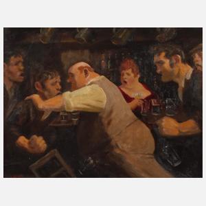 Edward Hynes, „Trouble in the pub“