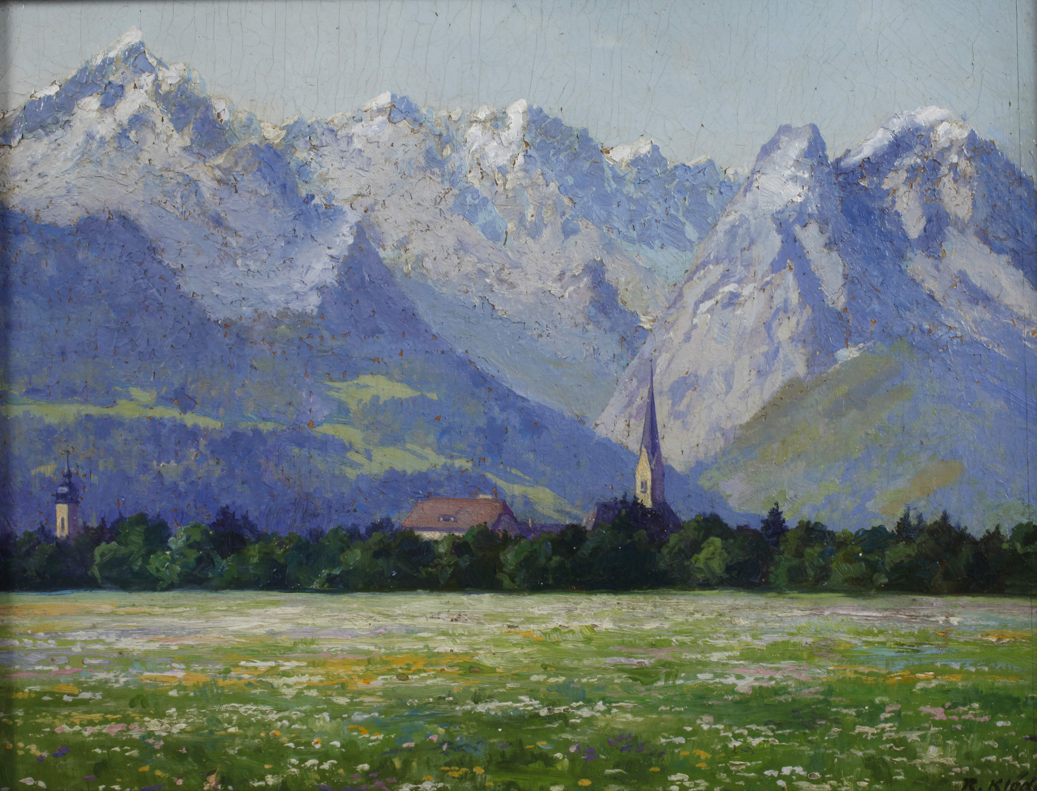 Rudolf Emil Klöden, Hochgebirgslandschaft