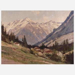 Ernst C. Walter Retzlaff, Alpenpanorama Zillertal