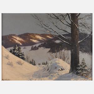 Paul Schüler, Winterlandschaft