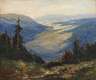 Heinz Wetzel, impressionistische Hochgebirgslandschaft