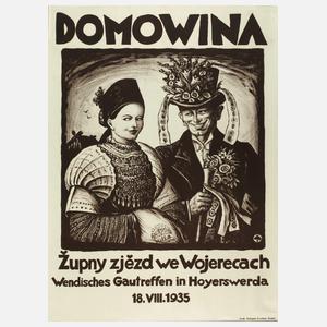 Veranstaltungsplakat Domowina