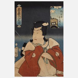 Farbholzschnitt Kunisada Utagawa