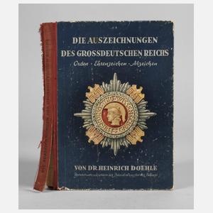 Doehle, Auszeichnungen des Großdeutschen Reiches