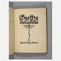 Goethe, Die Novelle111