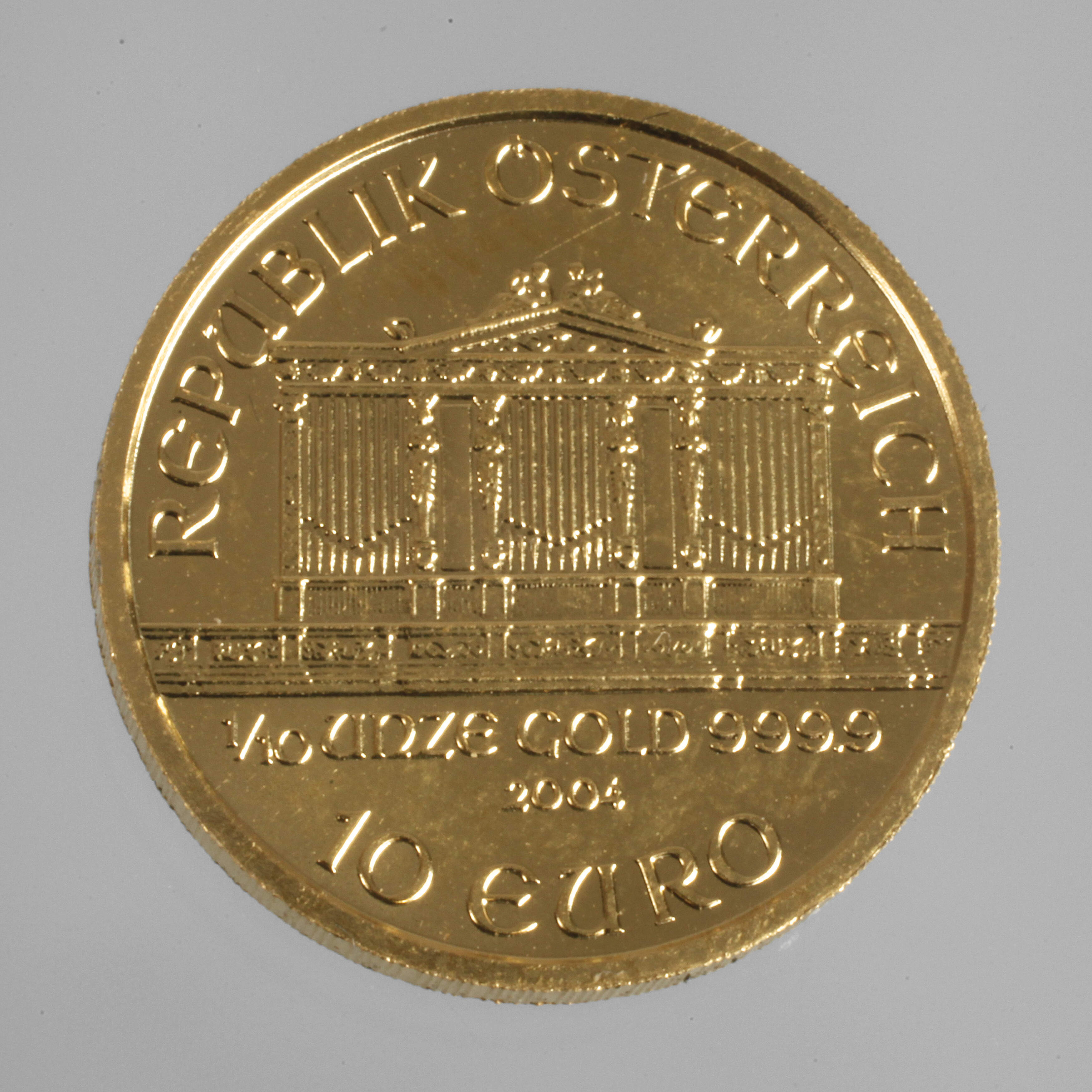 10 Euro Gold Wiener Philharmoniker 2004