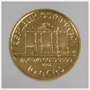 10 Euro Gold Wiener Philharmoniker 2004