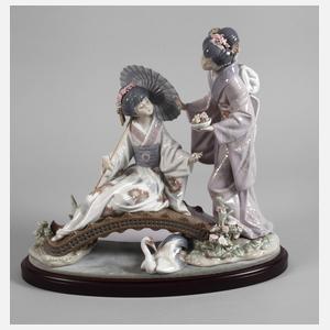 Lladro Spanien "Frühling in Japan"