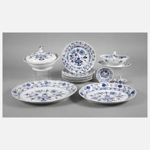 Meissen Speiseservice "Zwiebelmuster"