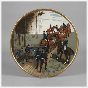 Villeroy & Boch Wandteller Militaria