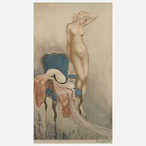 Louis Icart, Stehender Frauenakt