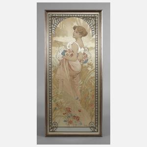 Alfons Mucha, "Der Sommer"