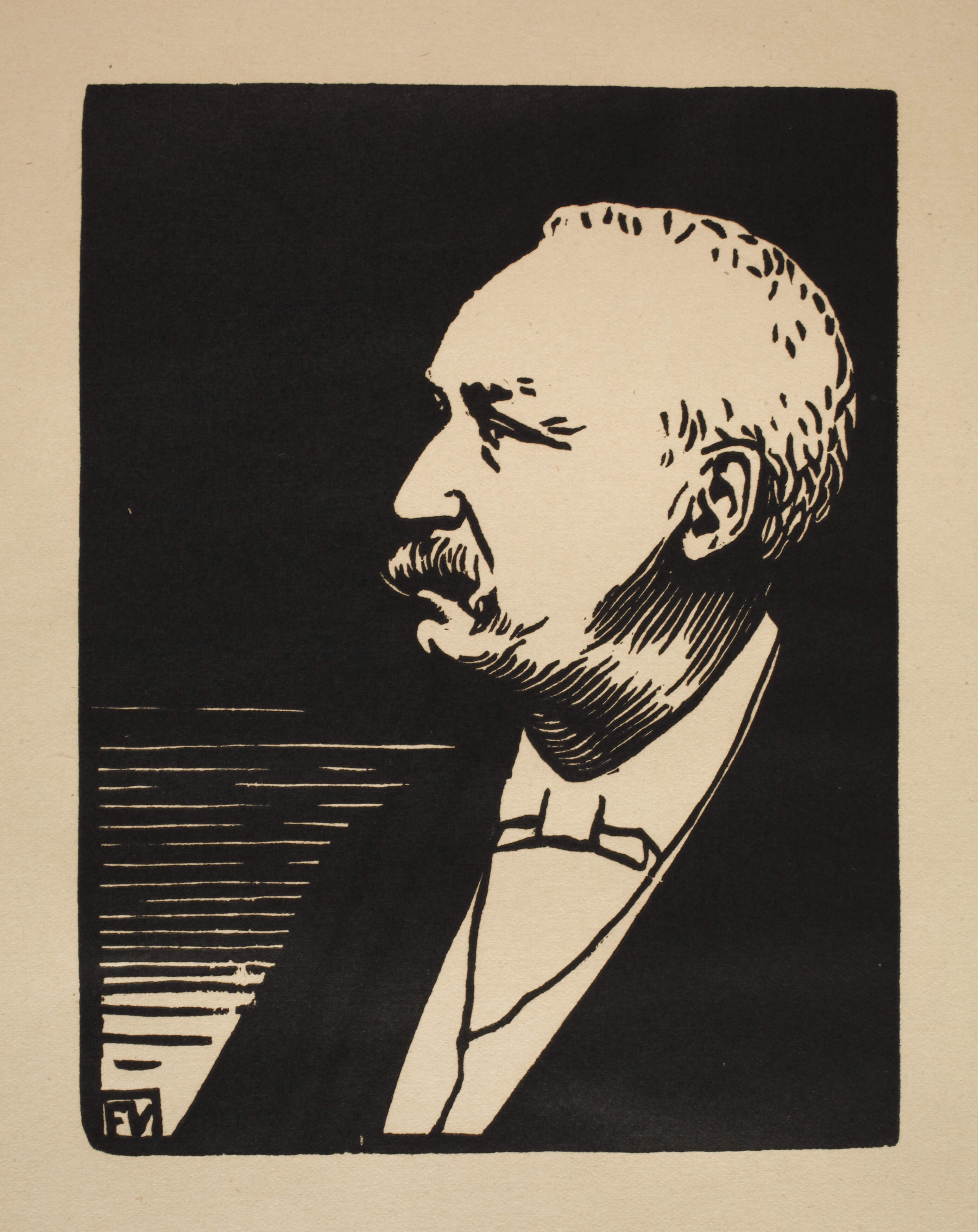 Felix Vallotton, Bildnis Félix Faure