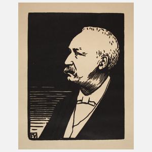 Felix Vallotton, Bildnis Félix Faure