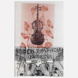 Robert Rauschenberg, "Boston Symphony Orchestra"