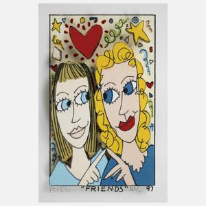 James Rizzi, "Friends"