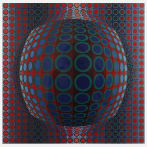 Victor Vasarely, Geometrische Komposition