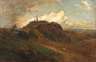 Hans Dvorak, Landschaft mit Burg