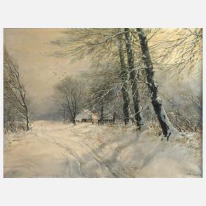 Rudolf Hermanns, Winterlandschaft