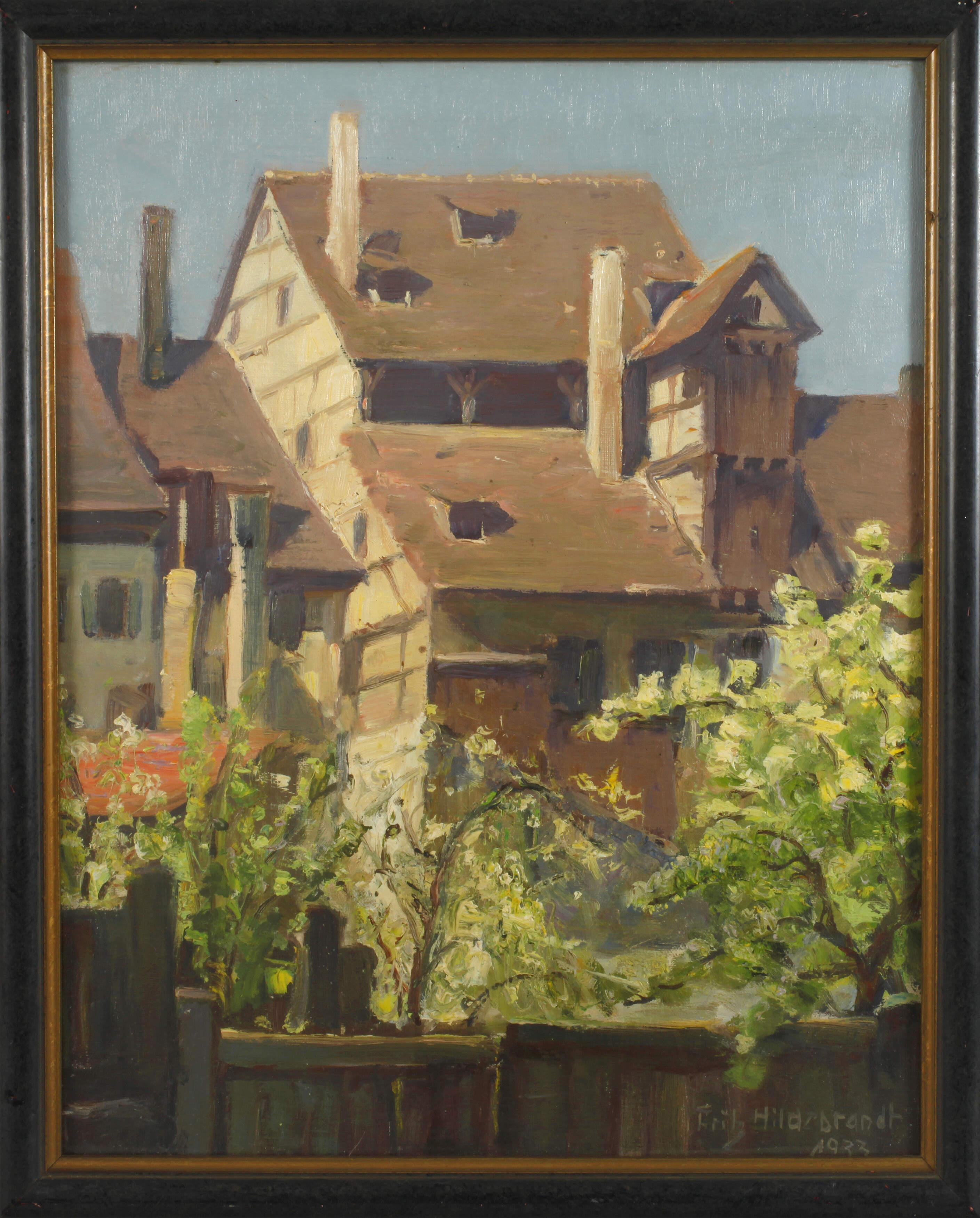 Fritz Hildebrandt, Fachwerkhaus in Konstanz