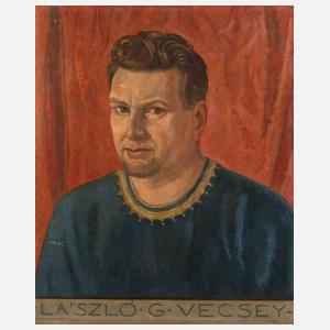 Carl Wittek, Portrait "László G. Vecsey"