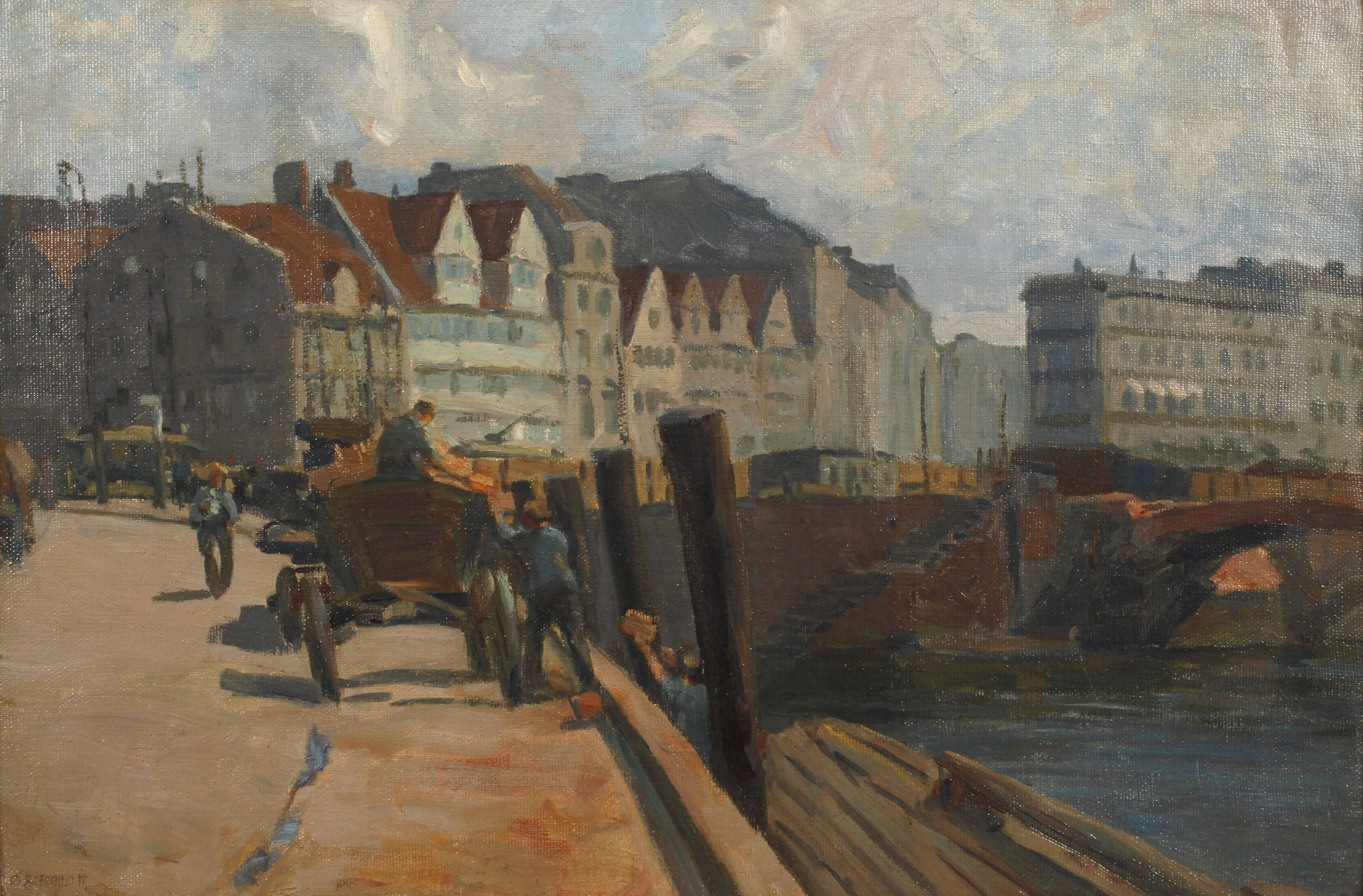 Der Hafen von Königsberg