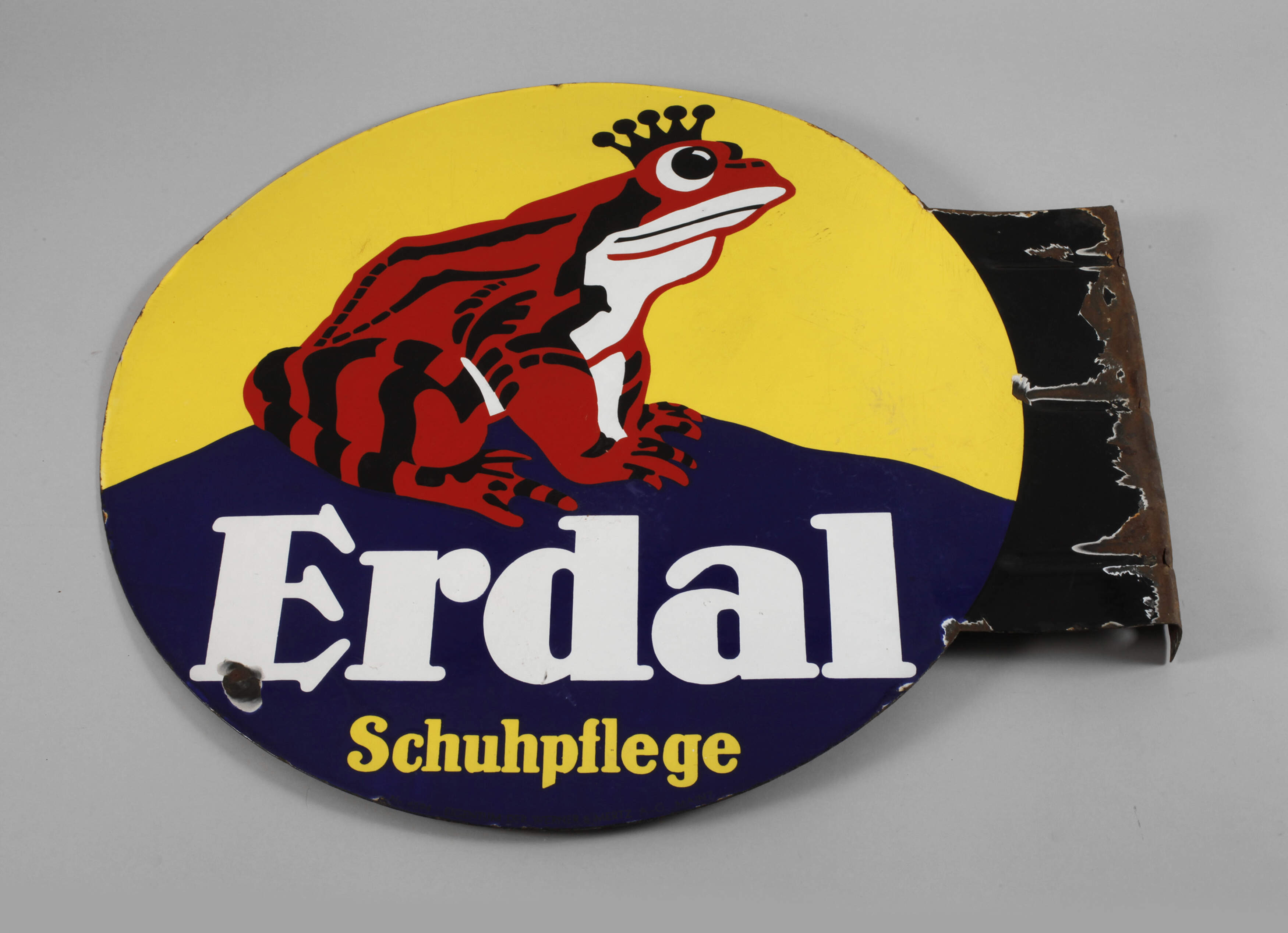 Emailleschild Erdal